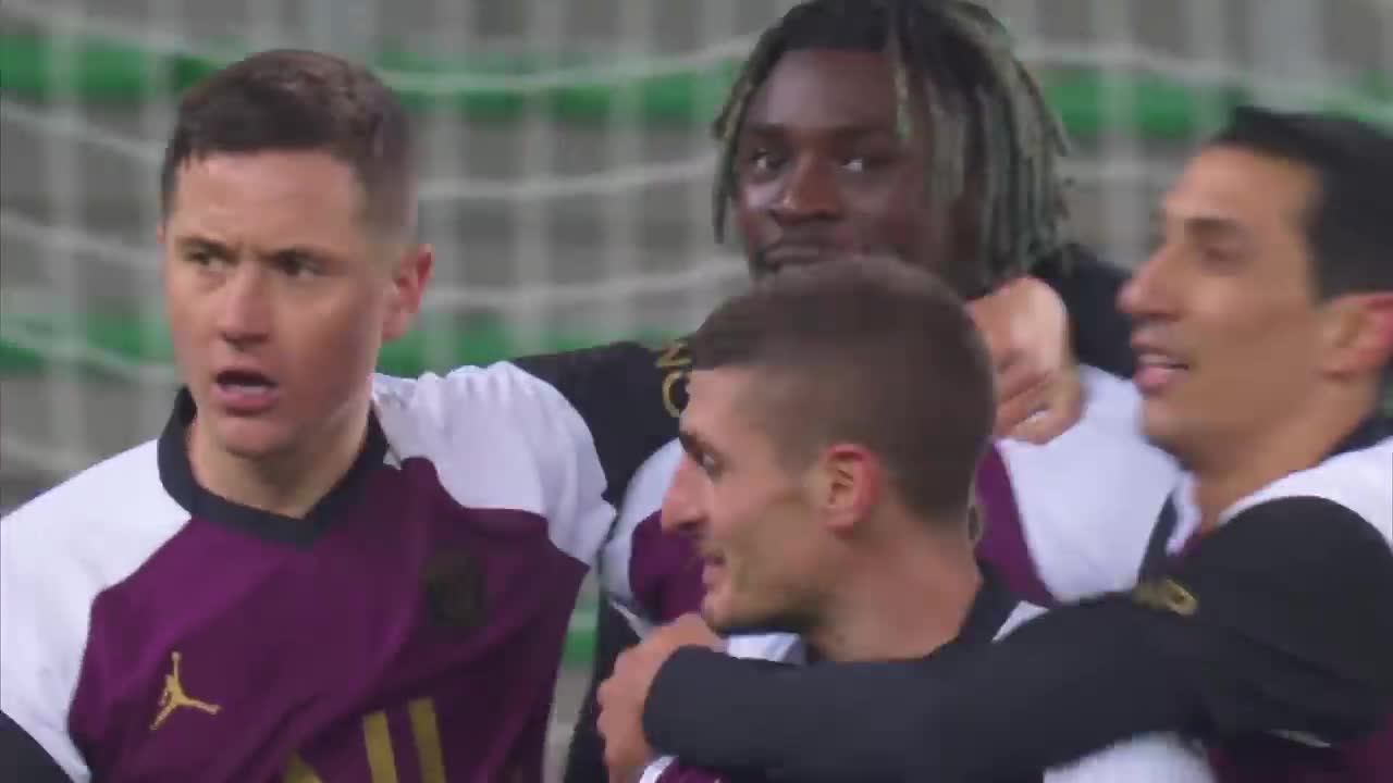 AS SAINT-ÉTIENNE - PARIS SAINT-GERMAIN (1 - 1) - Résumé - (ASSE - PSG) / 2020-2021