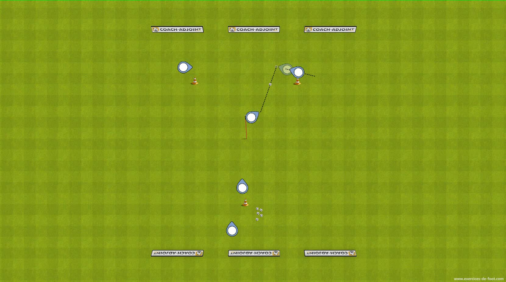 Exercice technique 1 (exo.foot) bis
