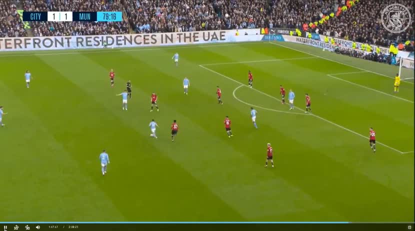 City - Attaque placee + But Foden