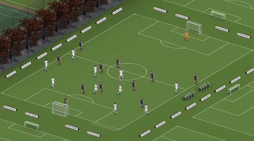 Bloc bas positionnement general 4-3-3