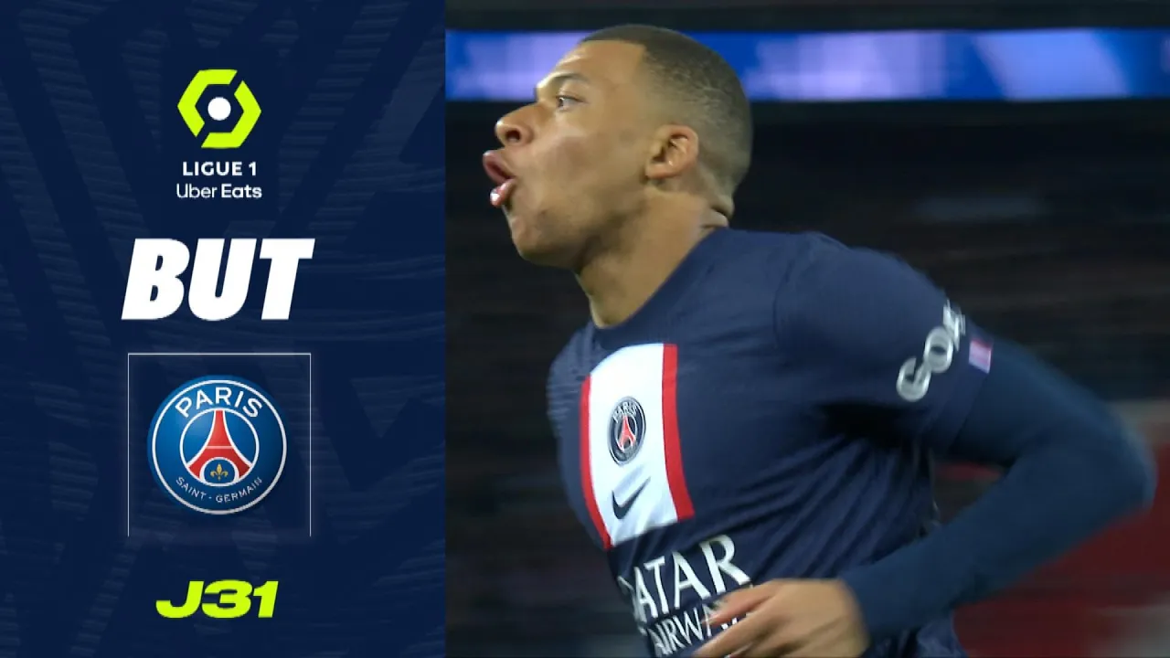 But Kylian MBAPPE (31' - PSG) PARIS SAINT-GERMAIN - RC LENS (3-1) 22/23