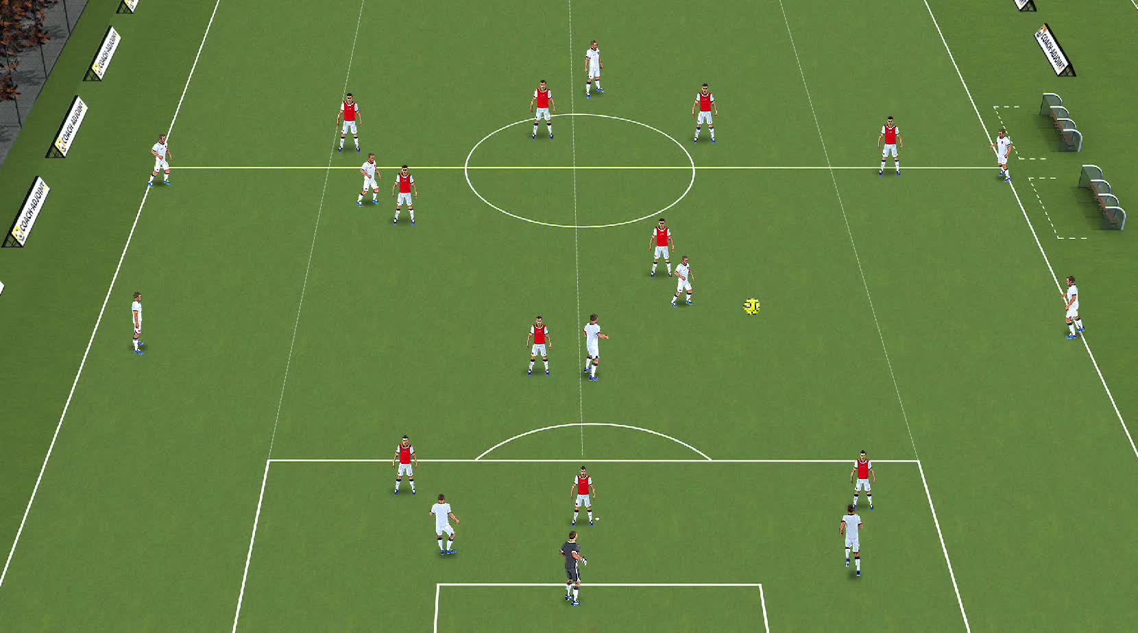 SORTIES DE BALLE en 3-4-3