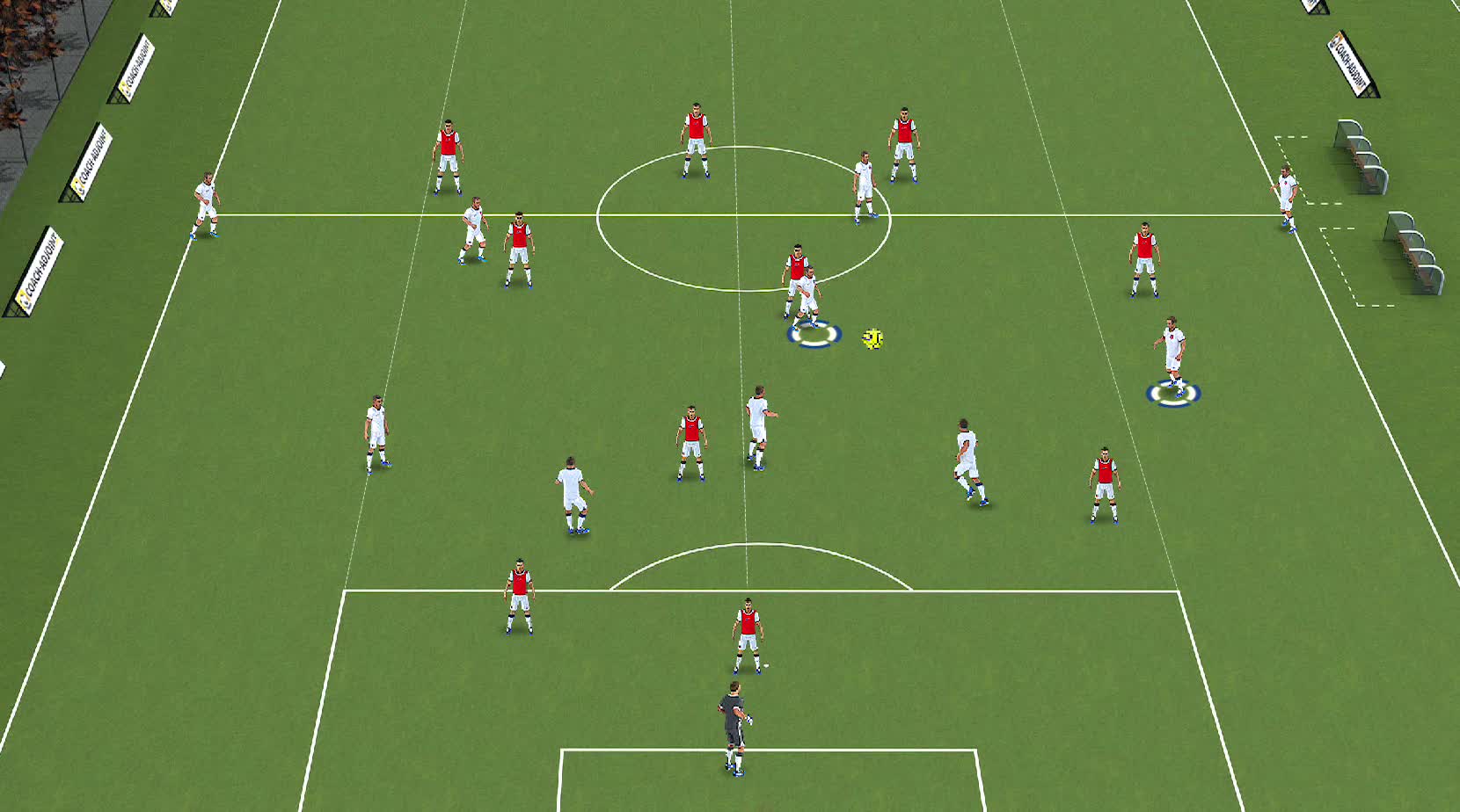 SORTIES DE BALLE en 3-4-3