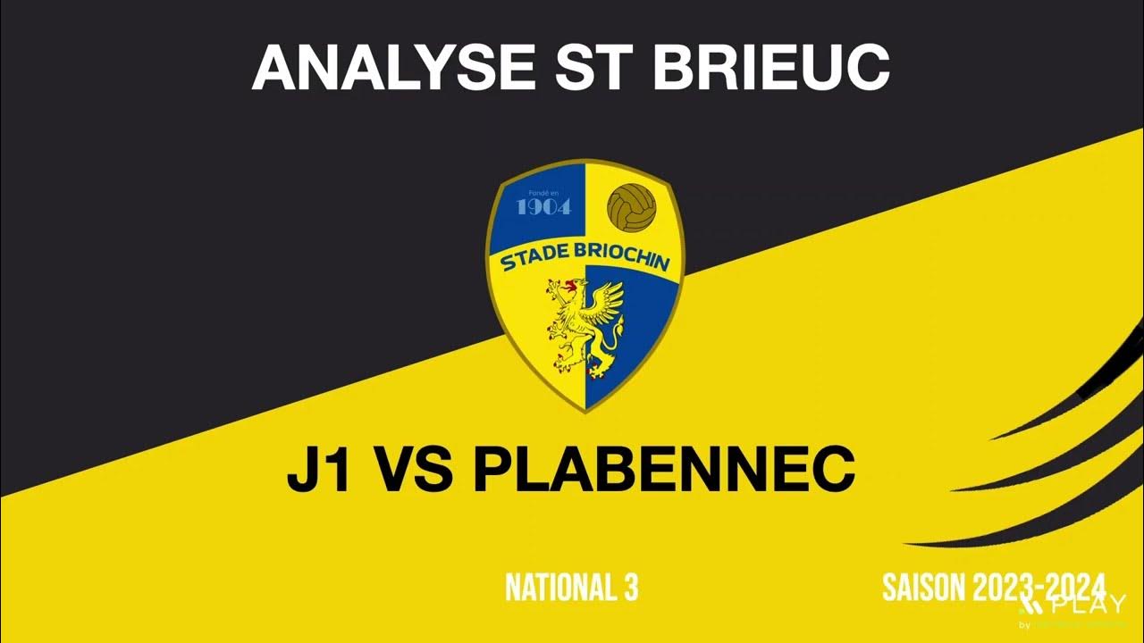 Analyse J1 St Brieuc vs Plabennec