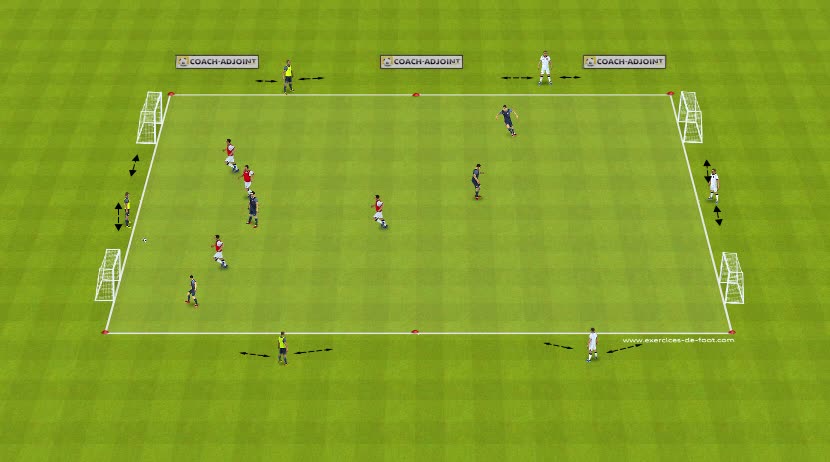 jeu banide avec mini buts