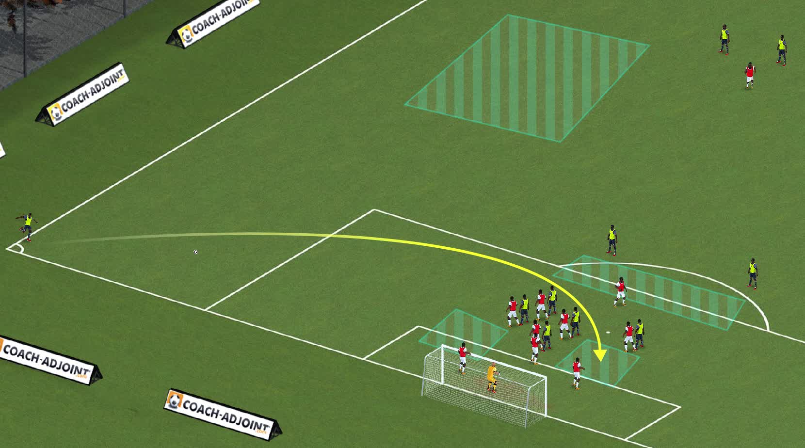 CPA CORNER DEF - Animation avec 1 seul tireur