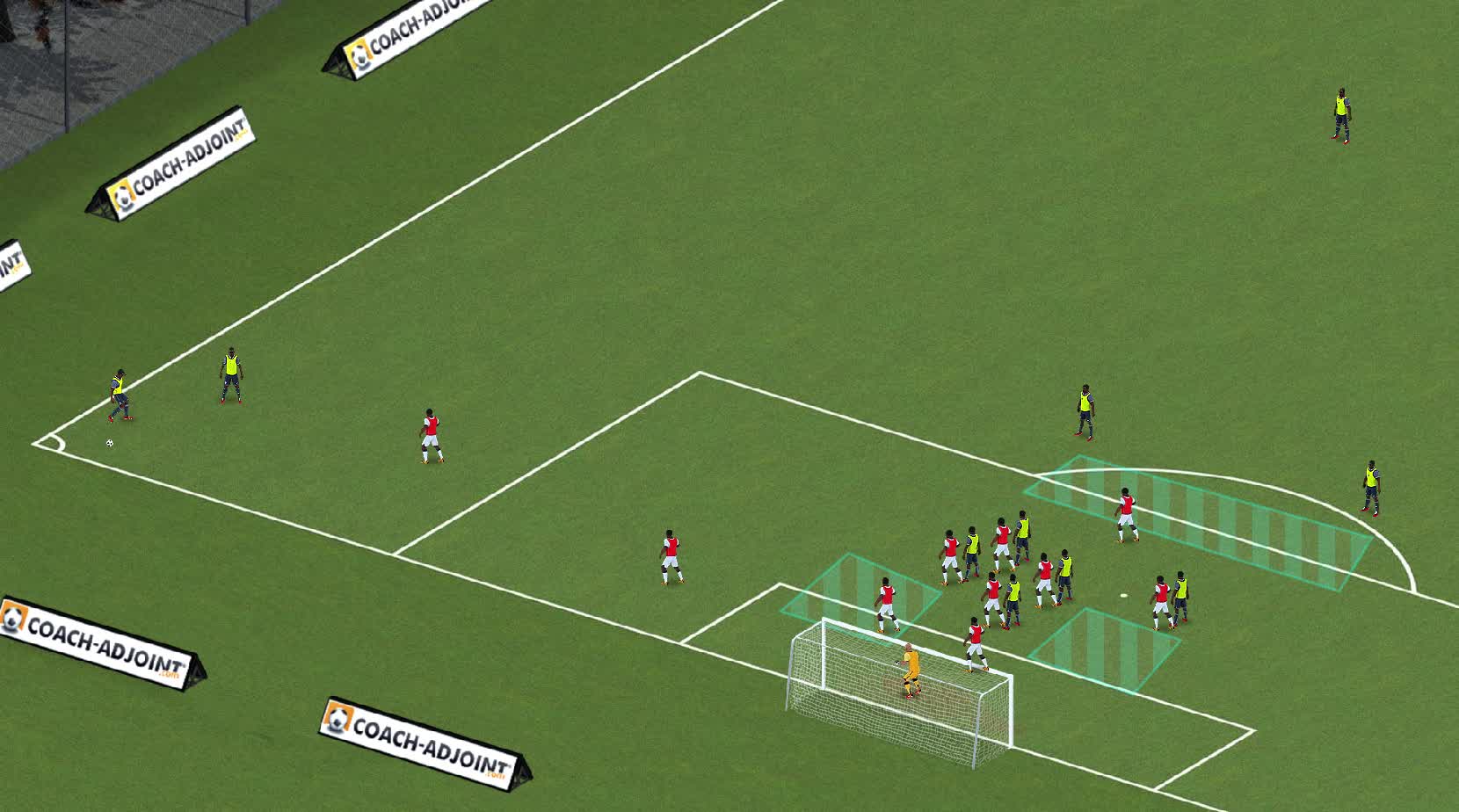 CPA CORNER DEF - Animation avec 2 tireurs